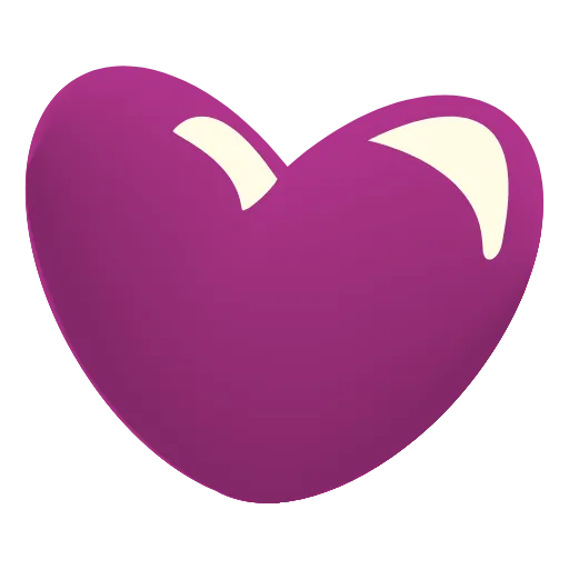 Стикер 17 Glass Hearts