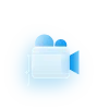 Стикер 12 glass icons