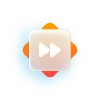 Стикер 41 glass icons