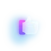 Стикер 16 glass icons