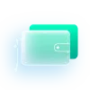 Стикер 2 glass icons