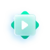 Стикер 38 glass icons
