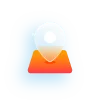 Стикер 8 glass icons