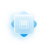 Стикер 56 glass icons