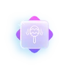Стикер 57 glass icons