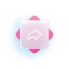 Стикер 45 glass icons
