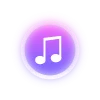Стикер 37 glass icons