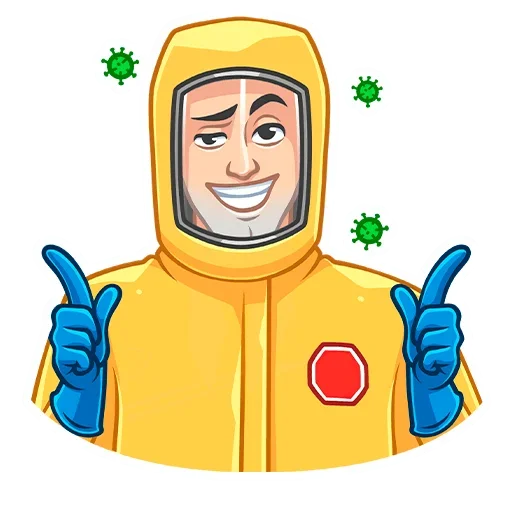 😉 Стикер «Главный врач» для Telegram