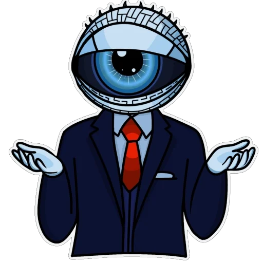 🤷‍♂️ Стикер «Глаз TONa» для Telegram