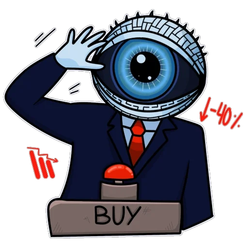 🛍 Стикер «Глаз TONa» для Telegram
