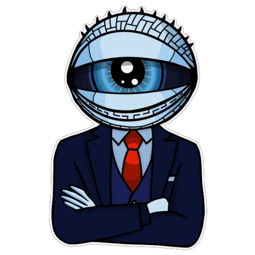 🤨 Стикер «Глаз TONa» для Telegram