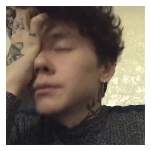 ☹️ Стикер «господин запой» для Telegram