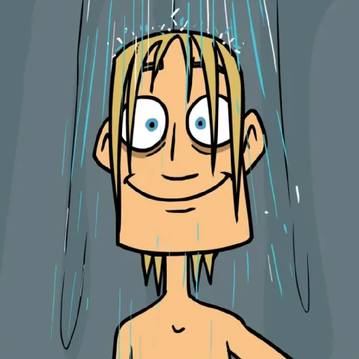 🚿 Стикер «глэм» для Telegram