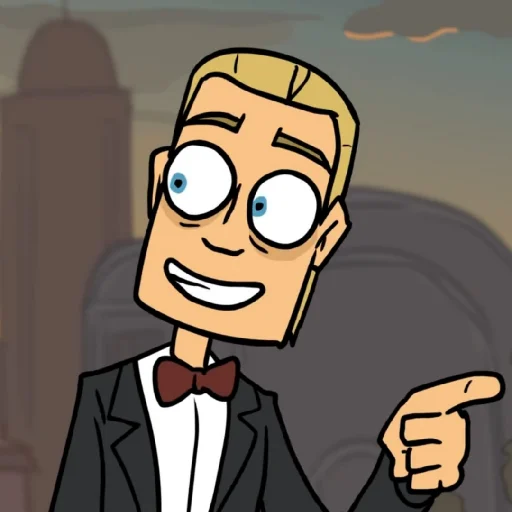 😉 Стикер «глэм» для Telegram