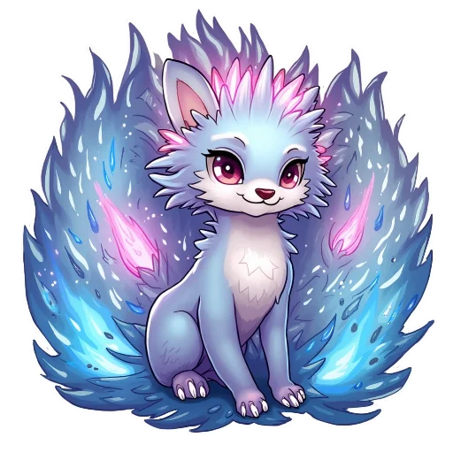 🦚 Стикер «Glimmer Fox» для Telegram
