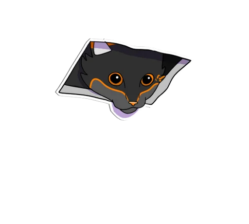 👀 Стикер «GLITCH!» для Telegram