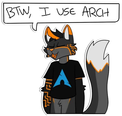 💬 Стикер «GLITCH!» для Telegram