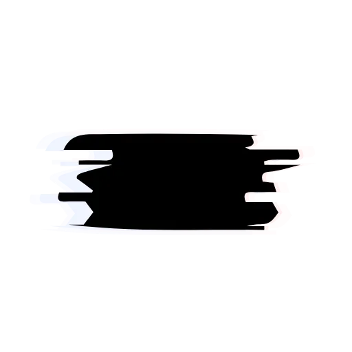 Стикер 48 Glitch Font