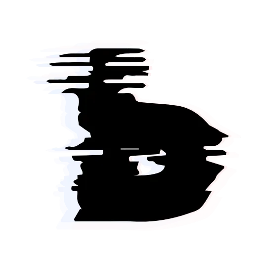 Стикер 31 Glitch Font