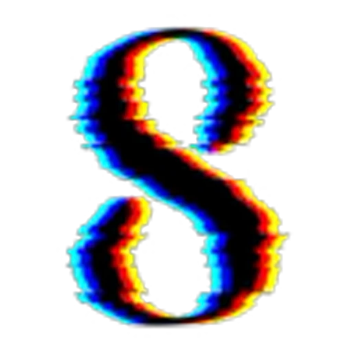 8️⃣ Эмодзи «Glitch» для Telegram