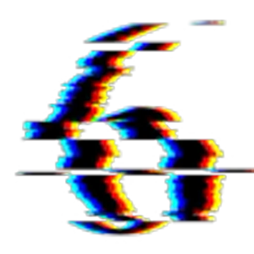 6️⃣ Эмодзи «Glitch» для Telegram