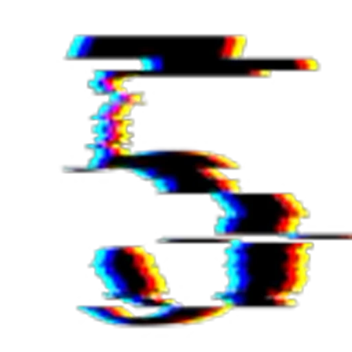 5️⃣ Эмодзи «Glitch» для Telegram