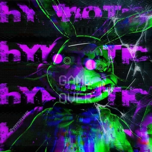 ✨ Стикер «Glitchtrap / FNAF» для Telegram