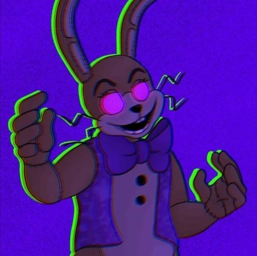 ✨ Стикер «Glitchtrap / FNAF» для Telegram
