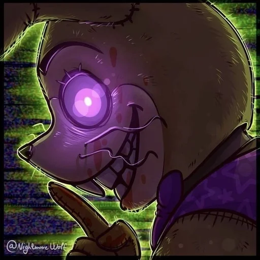 ✨ Стикер «Glitchtrap / FNAF» для Telegram