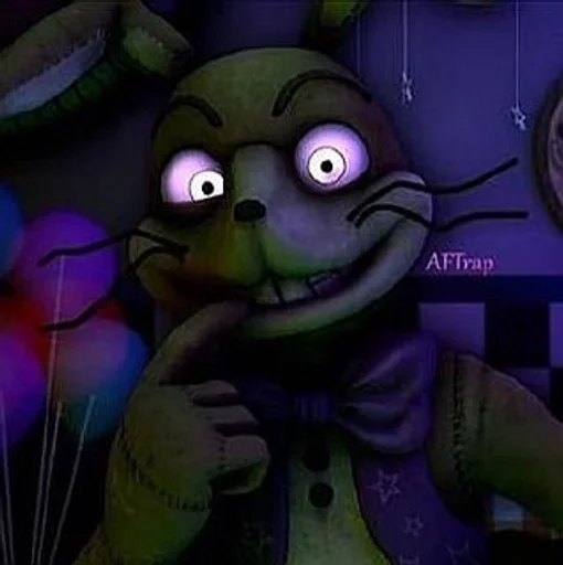 ✨ Стикер «Glitchtrap / FNAF» для Telegram