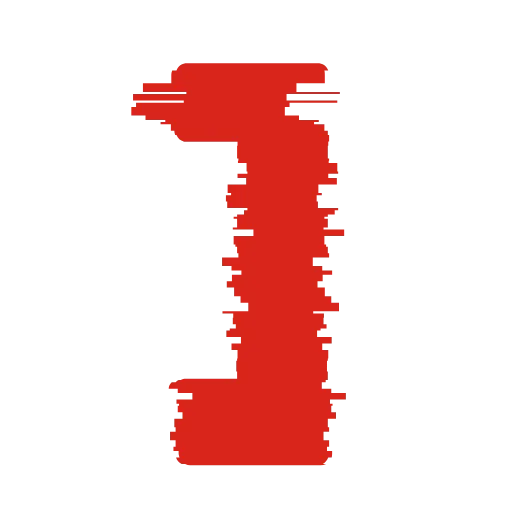 ♦️ Эмодзи «glitchy alphabet» для Telegram