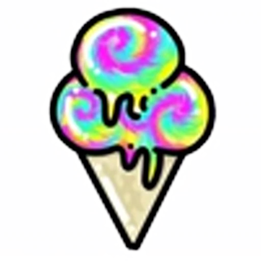 🍦 Эмодзи «GLITCHY chrome» для Telegram