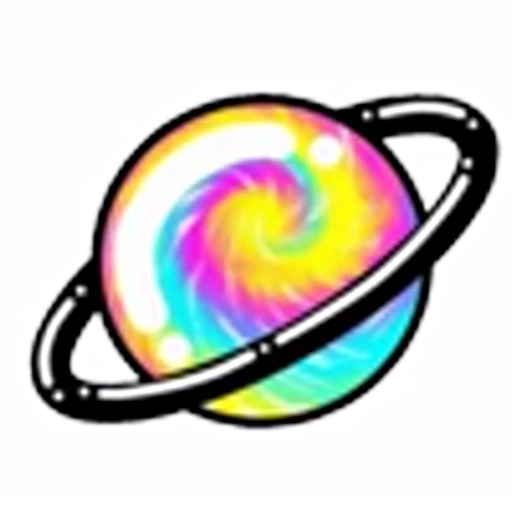 🪐 Эмодзи «GLITCHY chrome» для Telegram