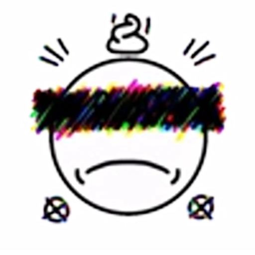 🤡 Эмодзи «GLITCHY chrome» для Telegram