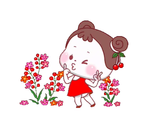 😘 Стикер «Glitter Ba» для Telegram