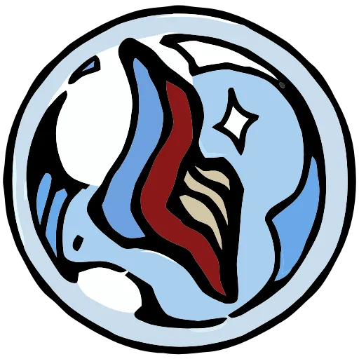 🔵 Эмодзи «Crow» для Telegram
