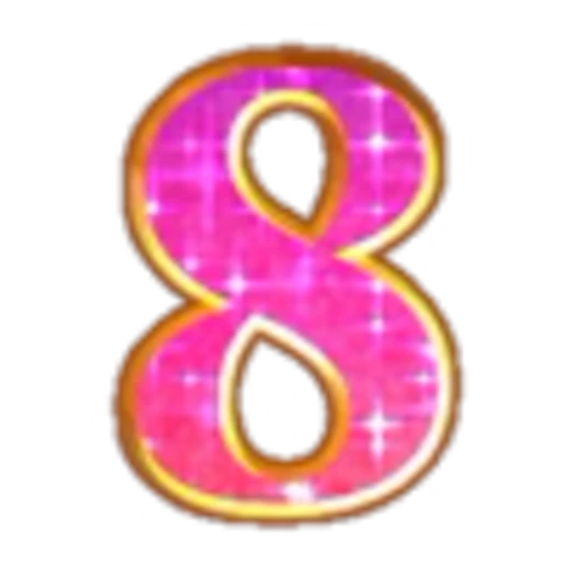 8️⃣ Эмодзи «Glittering Pink» для Telegram