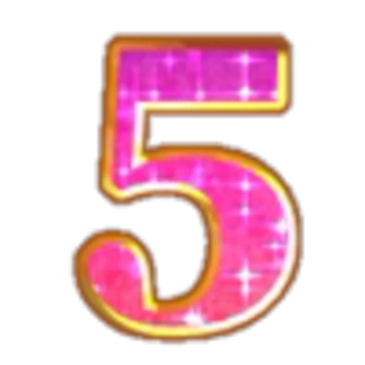 5️⃣ Эмодзи «Glittering Pink» для Telegram