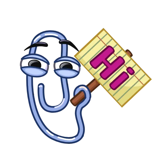 👋 Стикер «Glitter Pin» для Telegram