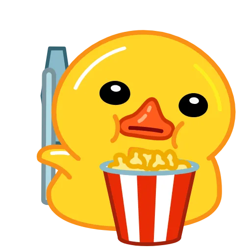 🛑 Стикер «Telegram Duck» для Telegram