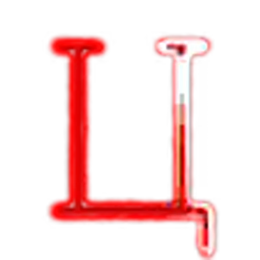 🔺 Эмодзи «Red Blue glitter font» для Telegram