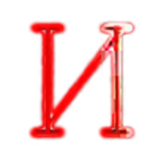 🔺 Эмодзи «Red Blue glitter font» для Telegram