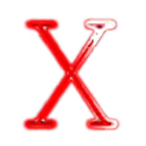 🔺 Эмодзи «Red Blue glitter font» для Telegram