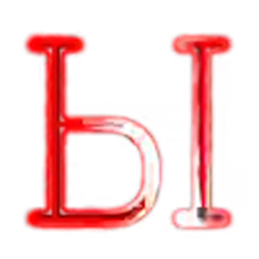 🔺 Эмодзи «Red Blue glitter font» для Telegram