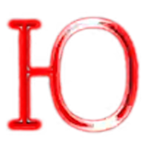 🔺 Эмодзи «Red Blue glitter font» для Telegram