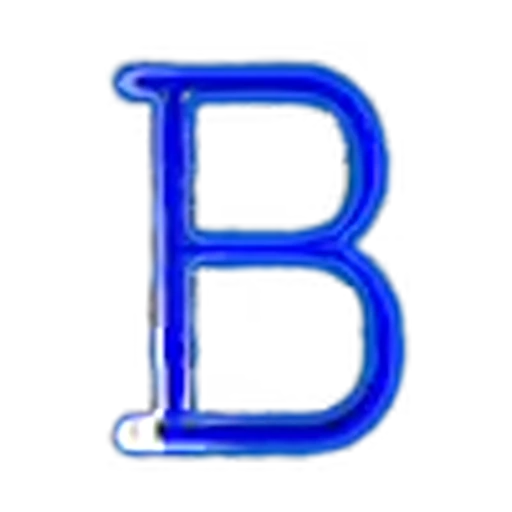 🔹 Эмодзи «Red Blue glitter font» для Telegram
