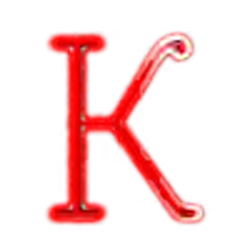 🔺 Эмодзи «Red Blue glitter font» для Telegram