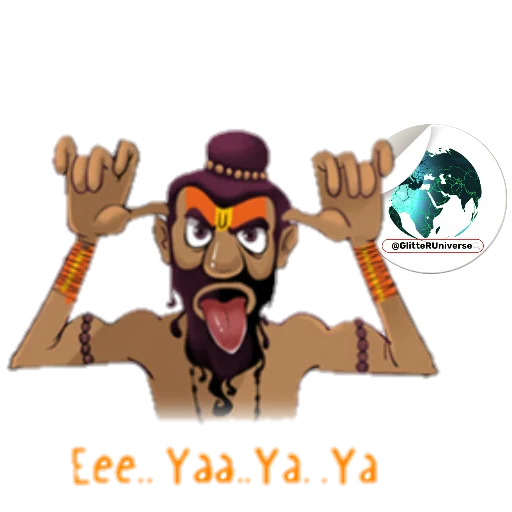 🤑 Стикер «BaBa» для Telegram