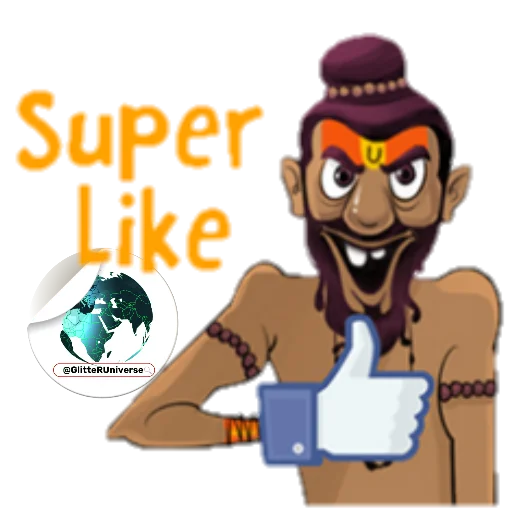 👍 Стикер «BaBa» для Telegram
