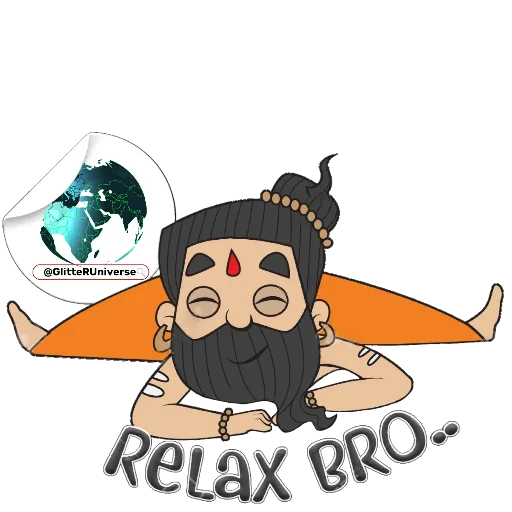 😉 Стикер «BaBa» для Telegram
